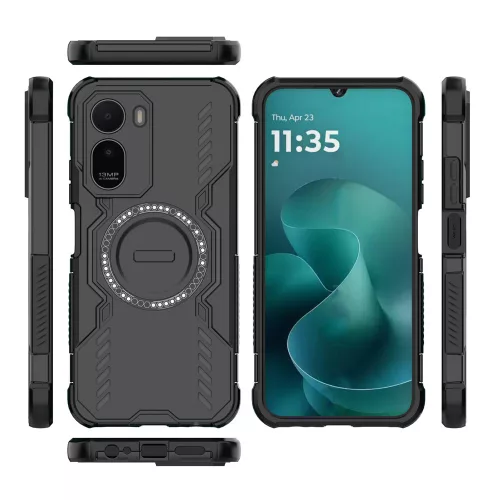 Techsuit - ArmorMag ütésálló tok - Xiaomi Redmi A7 Pro 4G - Fekete