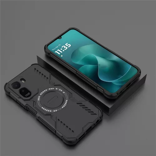 Techsuit - ArmorMag ütésálló tok - Xiaomi Redmi A7 Pro 4G - Fekete