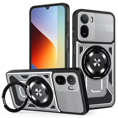 Techsuit - RuggedCam ütésálló tok - Xiaomi Redmi A7 Pro 4G - Szürke