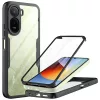 Techsuit - ColorVerse 360 tok kijelzővédővel - Xiaomi Redmi A7 Pro 4G - Fekete