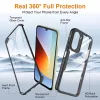 Techsuit - ColorVerse 360 Series + Screen Protector - Xiaomi Redmi A7 Pro 4G - Black