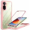 Techsuit - ColorVerse 360 Series + Screen Protector - Xiaomi Redmi A7 Pro 4G - Pink