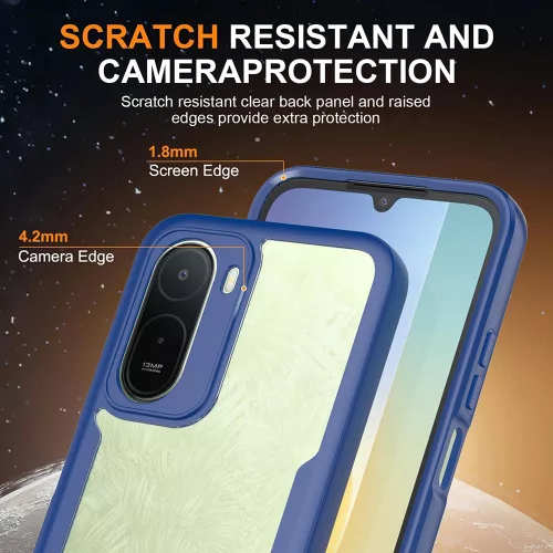 Techsuit - ColorVerse 360 Series + Screen Protector - Xiaomi Redmi A7 Pro 4G - Blue