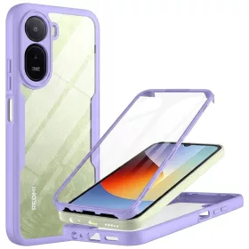   Techsuit - ColorVerse 360 Series + Screen Protector - Xiaomi Redmi A7 Pro 4G - Purple