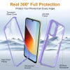 Techsuit - ColorVerse 360 Series + Screen Protector - Xiaomi Redmi A7 Pro 4G - Purple
