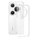 Techsuit - Clear Silicone tok - Huawei Pura 80 Pro - Átlátszó