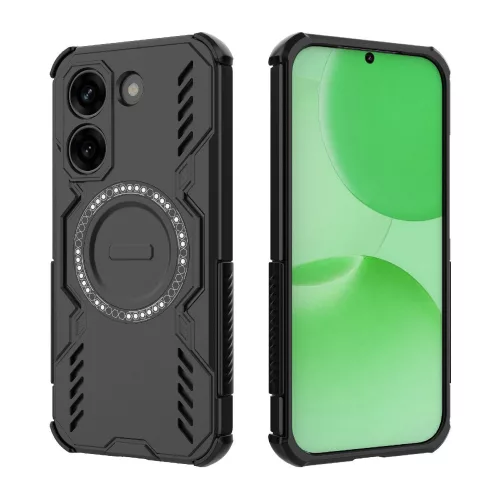 Techsuit - ArmorMag ütésálló tok - Xiaomi Poco X8 Pro - Fekete