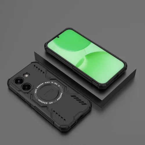 Techsuit - ArmorMag ütésálló tok - Xiaomi Poco X8 Pro - Fekete