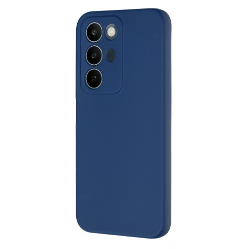 Techsuit - SoftFlex szilikon tok - Realme C100 5G - Sötétkék