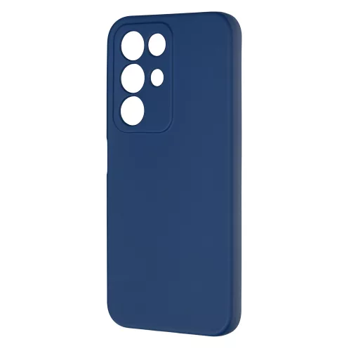 Techsuit - SoftFlex szilikon tok - Realme C100 5G - Sötétkék