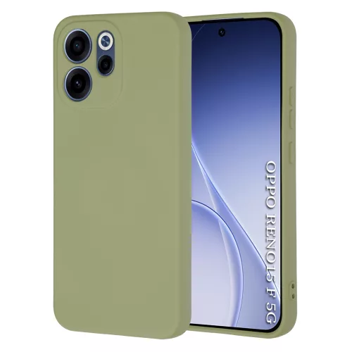Techsuit - SoftFlex szilikon tok - Oppo Reno15 F / Reno15 FS 5G - Zöld
