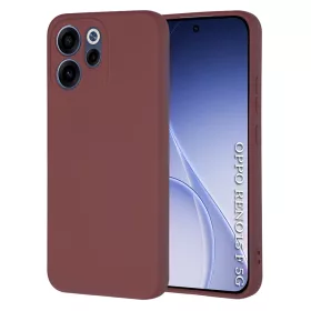   Techsuit - SoftFlex szilikon tok - Oppo Reno15 F / Reno15 FS 5G - Bordó