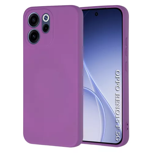 Techsuit - SoftFlex szilikon tok - Oppo Reno15 F / Reno15 FS 5G - Lila
