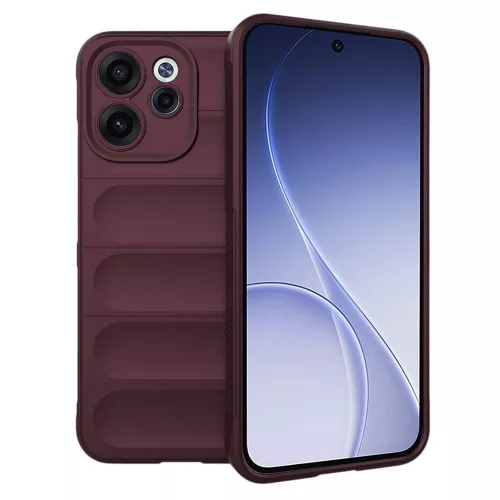 Techsuit - Magic Shield tok - Oppo Reno15 F / Reno15 FS 5G - Bordó