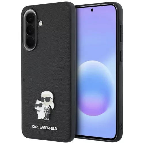 Karl Lagerfeld - Saffiano (KLHCSA57PSAKCMPK) - Samsung Galaxy A57 5G - Karl&Choupette Metal Pin