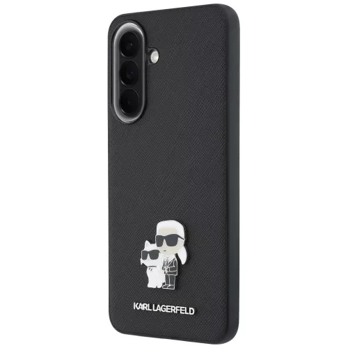 Karl Lagerfeld - Saffiano (KLHCSA57PSAKCMPK) - Samsung Galaxy A57 5G - Karl&Choupette Metal Pin