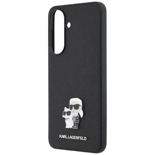 Karl Lagerfeld - Saffiano (KLHCSA57PSAKCMPK) - Samsung Galaxy A57 5G - Karl&Choupette Metal Pin