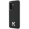 Karl Lagerfeld - Hardcase Leather with K Head Logo (KLHCSA375PGFKHGK) - Samsung Galaxy A37 5G - Black