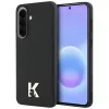 Karl Lagerfeld - Hardcase Leather with K Head Logo (KLHCSA575PGFKHGK) - Samsung Galaxy A57 5G - Black