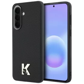   Karl Lagerfeld - Hardcase Leather with K Head Logo (KLHCSA575PGFKHGK) - Samsung Galaxy A57 5G - Black