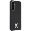 Karl Lagerfeld - Hardcase Leather with K Head Logo (KLHCSA575PGFKHGK) - Samsung Galaxy A57 5G - Black
