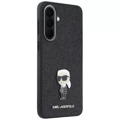 Karl Lagerfeld - Hardcase Glitter (KLHCSA57GKNPSK) - Samsung Galaxy A57 5G - Fixed Ikonik Logo