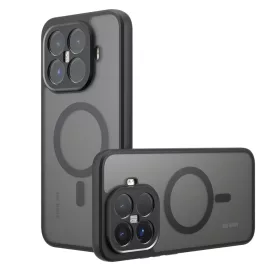   Techsuit - PureFrost MagSafe Ütésálló tok Ütésálló tok - Xiaomi 17T - Matt fekete