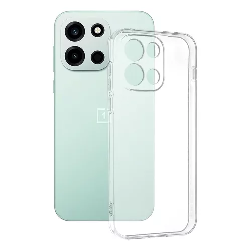 Techsuit - Clear Silicone tok - OnePlus Nord 6 - Átlátszó