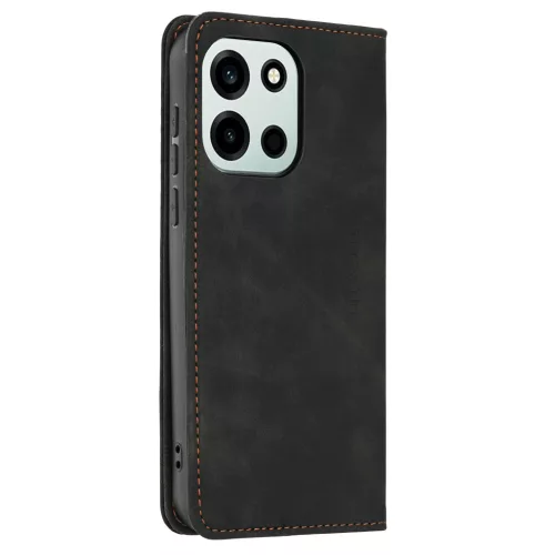 Techsuit - Confy Cover kinyitható tok - OnePlus Nord 6 - Fekete