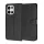 Techsuit - Leather Folio kinyitható tok - OnePlus Nord 6 - Fekete