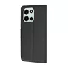 Techsuit - Leather Folio kinyitható tok - OnePlus Nord 6 - Fekete