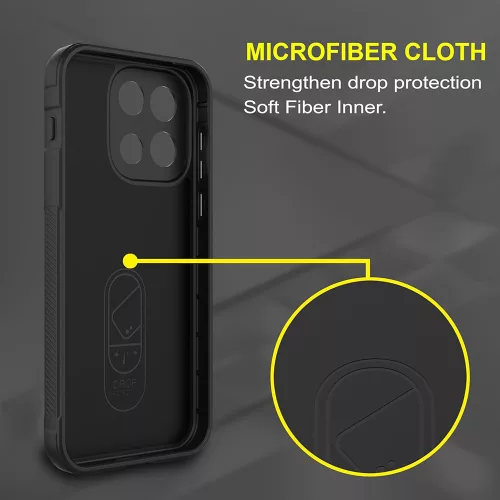 Techsuit - Magic Shield tok - OnePlus Nord 6 - Fekete