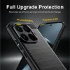 Techsuit - Carbon szilikon tok - Xiaomi 17T - Fekete
