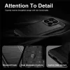 Techsuit - Carbon szilikon tok - Xiaomi 17T - Fekete