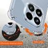 Techsuit - Shockproof Átlátszó Ütésálló Szilikon tok - Xiaomi 17T - Átlátszó