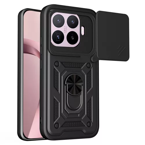 Techsuit - CamShield ütésálló tok - Xiaomi 17T - Fekete