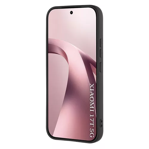 Techsuit - SoftFlex szilikon tok - Xiaomi 17T - Fekete