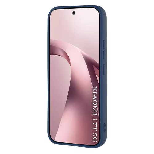 Techsuit - SoftFlex szilikon tok - Xiaomi 17T - Sötétkék