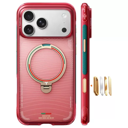 Torras - Ostand Q3 Air Series - iPhone 17 Pro - Wave of Passion