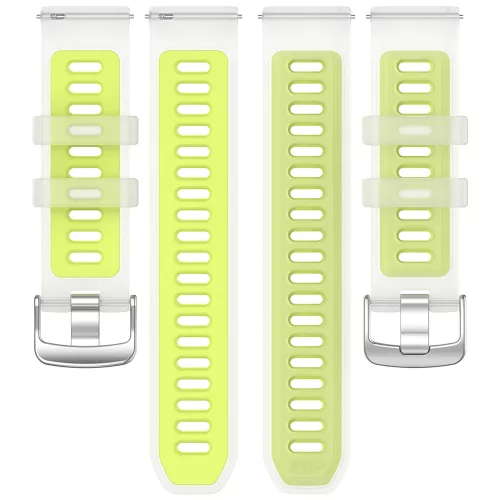 Techsuit - Watchband 22mm (W084) - Samsung Galaxy Watch (46mm)/Watch 3/Gear S3, Huawei Watch GT/GT 2 (46mm) - Ice Blue