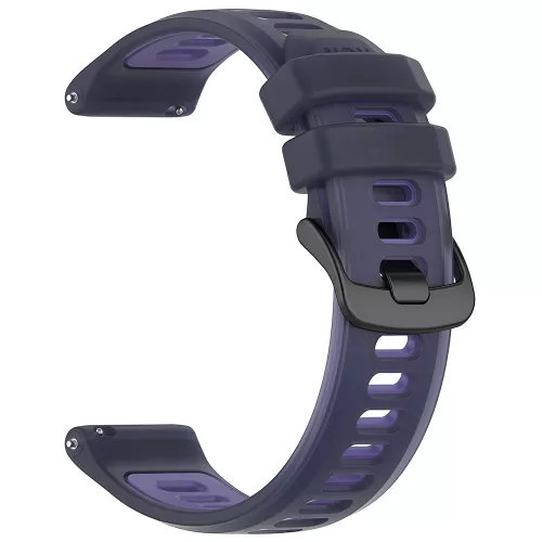 Techsuit - Watchband 22mm (W084) - Samsung Galaxy Watch (46mm)/Watch 3/Gear S3, Huawei Watch GT/GT 2 (46mm) - Purple
