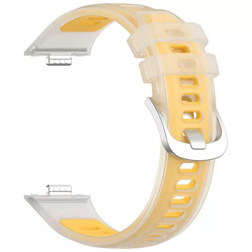 Techsuit - Watchband (W084) - Huawei Watch Fit 3 / Fit 4 / Fit 4 Pro / Fit 5 / Fit 5 Pro - Yellow