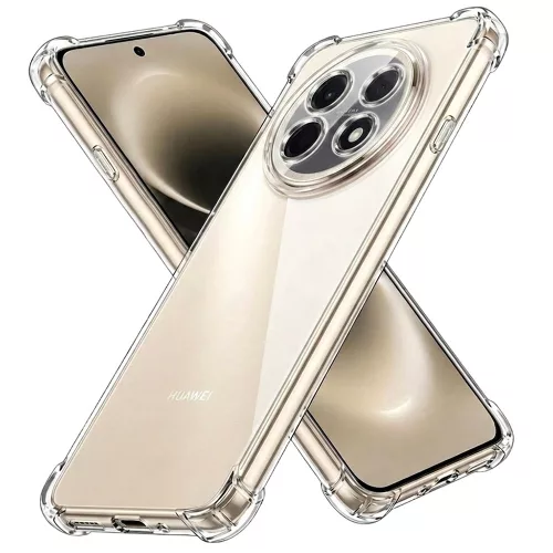 Techsuit - Shockproof Átlátszó Ütésálló Szilikon tok - Huawei nova 15 Max - Átlátszó