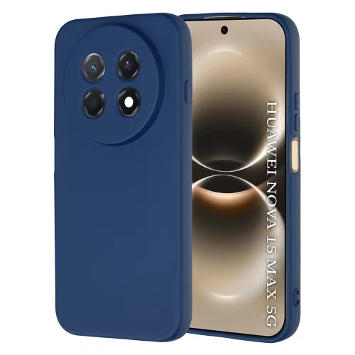 Techsuit - SoftFlex szilikon tok - Huawei nova 15 Max - Sötétkék