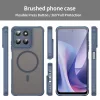 Techsuit - HaloFrost II MagSafe tok - Motorola Moto G37 / G37 Power / G47 - Sötétkék