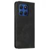 Techsuit - Confy Cover kinyitható tok - Motorola Moto G37 / G37 Power / G47 - Fekete