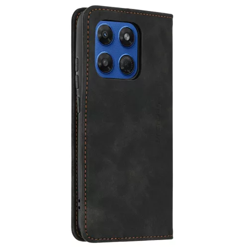 Techsuit - Confy Cover kinyitható tok - Motorola Moto G37 / G37 Power / G47 - Fekete