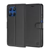 Techsuit - Leather Folio kinyitható tok - Motorola Moto G37 / G37 Power / G47 - Fekete