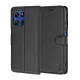 Techsuit - Leather Folio kinyitható tok - Motorola Moto G37 / G37 Power / G47 - Fekete