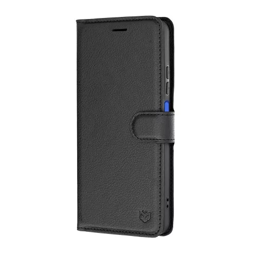 Techsuit - Leather Folio kinyitható tok - Motorola Moto G37 / G37 Power / G47 - Fekete